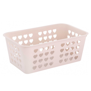 Корзина для хранения пластм. 265х165х100мм "Вдохновение" цвета-"микс" М471 (ЗПИ "Альтернатива")*1/20