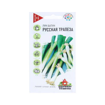Семена Лук на зелень Русская трапеза/Удачные семена 0,5гр Гавриш *10/500