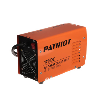 Аппарат сварочный инверторный PATRIOT 170 DC, 160 А, 1.6-4 мм