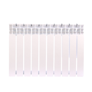 Радиатор биметаллический 10 секций Oasis Эко, 500 мм, 1590 Вт, белый