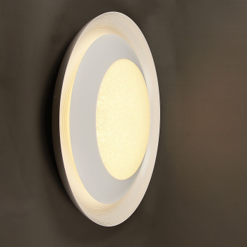 Светильник светодиодный акриловый 760мм 96W 6147/48W*2 white 3 реж. пульт *1 *