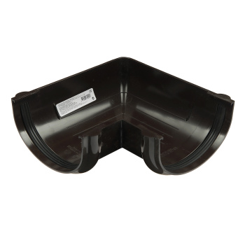 Угол желоба 90° ТехноНиколь, 120 мм, темно-коричневый