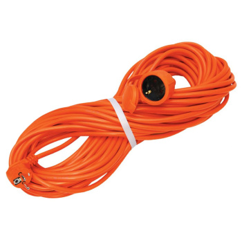 Удлинитель 1 розетка 40м б/з ПВС 2х0,75мм2 6А мощ.нагр 1300Вт Универсал УШ-6 *1/10