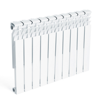 Радиатор алюминиевый 10 секций VALFEX Optima Version 2.0, 500 мм, белый Радиатор алюминиевый 10 секций VALFEX Optima Version 2.0, 500 мм, белый