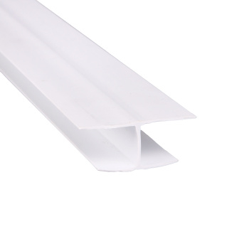 Профиль ПВХ для панелей МДФ соединительный 3мм*2,44м белый 058 112  *130