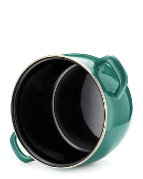 Кастрюля эмалированная "Solo" 3,3л d180мм Металл.кр. 358257 ("МЕТРОТ" Сербия) *1/6