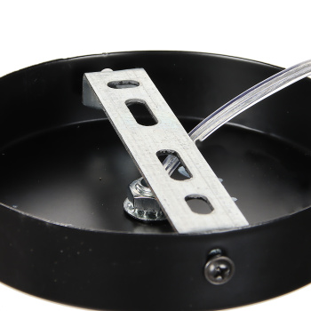 Светильник потолочный N6595/6 BK+COP 6*40W E14 220V (d-690; h-325) S=24м2 VERNER LIGHTING *1