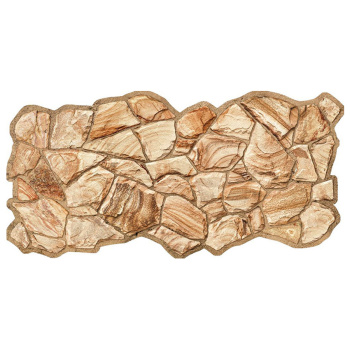 Панель стеновая ПВХ "ГРЕЙС" Песчаник янтарный (980*480 мм) *10