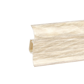 Плинтус напольный Wimar 801, 2.2 м, 58 мм, дуб рене