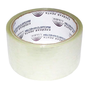 Лента клейкая прозрачная 72мм х (100Y) 95м АЛЬЯНС *6/24