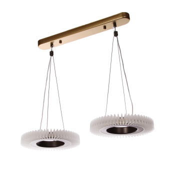 Люстра S2124/2 GD LED 3000К-6500К (l=460, d=200, h=800) б/пульта  VERNER LIGHTING *1 Люстра S2124/2 GD LED 3000К-6500К (l=460, d=200, h=800) б/пульта  VERNER LIGHTING *1