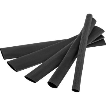 Трубка термоусаживаемая ТУТ набор 6/3 (20шт длина 1м) Navigator NST-6/3-100-20-BL 71756 *1/55