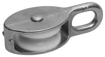 Блок одинарный (нейлон) 40мм BROZEX (1шт)  *10**