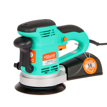 Шлифмашина эксцентриковая 450Вт STURM ОS8120R (2 подош125мм и 150мм,рег.скорости*1/4