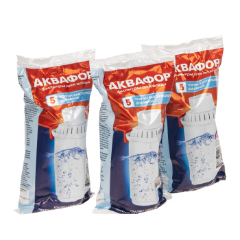 Картридж Аквафор В-100-5 универсальная (упак. 3 шт.) арт.И3468 *1/12