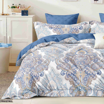 Постельное белье 2сп сатин Текстура 21104 нав.70*70 см-2 шт прос 215*200 *1