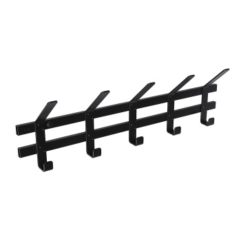 Вешалка настенная "Торонто 5" 604х174х91мм Черный ВНТ5 Ч ("ЗМИ") *1