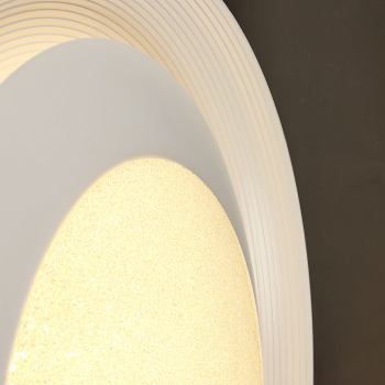 Светильник светодиодный акриловый 760мм 96W 6147/48W*2 white 3 реж. пульт *1 *