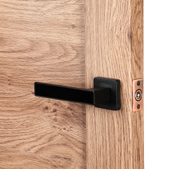 Дверь межкомнатная глухая ЦАРГИ ПВХ COMFORT-1 Дуб Трюфель 3D 800мм BROZEX-WOOD *1