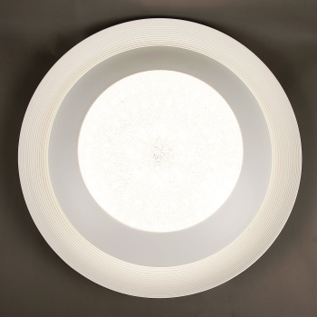 Светильник светодиодный акриловый 760мм 96W 6147/48W*2 white 3 реж. пульт *1 *