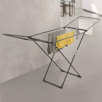 Сушилка для белья напольная "Metaltex" "FUJI ONIX" общ.дл.20м Черная 40.79.08 (Италия) *1/3