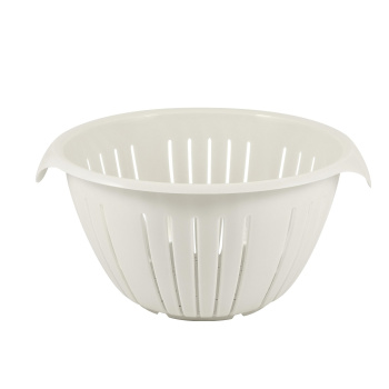 Дуршлаг пластм. d223мм "STOCKHOLM" Молочный туман PT9071МЛ-22 ("Plast Team") *1/22