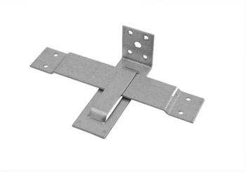 Опора скользящая для стропил 200x90x40 мм ТехноСервис KUCIS-Z, закрытая