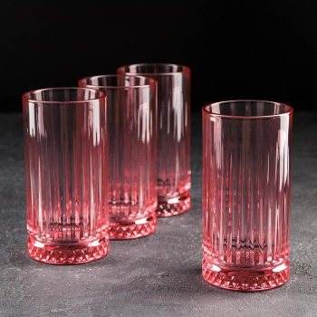 Стакан стекло "Энжой/Элизия" 450мл Розовый 520015 "Pasabahce" *12 Стакан стекло "Энжой/Элизия" 450мл Розовый 520015 "Pasabahce" *12