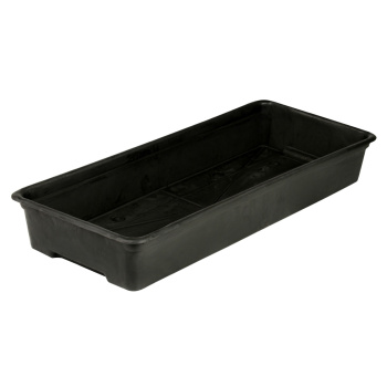 Ящик 6 л для рассады ПластоС, 44.5х19.5х7 см, пластик, черный