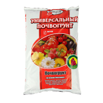 Почвогрунт 5 л универсальный Зеленый город Почвогрунт 5 л универсальный Зеленый город