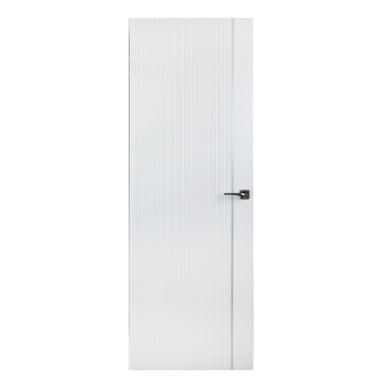 Дверное полотно глухое ПВХ Бронкс белый софт 800 мм Аркада