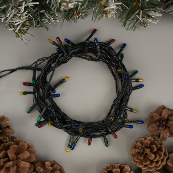 Гирлянда «Нить» Luazon Lighting, 3.5 м, 8 режимов, мульти, 50 LED, IP20, 220 В