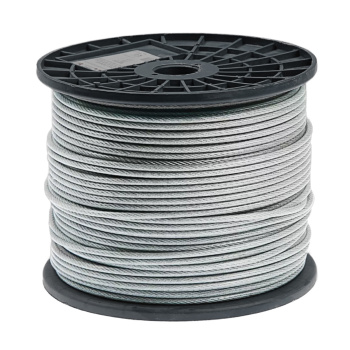 Трос стальной в оплетке 4/5мм (100м) *1/2