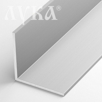 Уголок равнополочный 30х30х2000мм Уп 12.501л анод серебро Лука *10