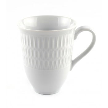 Кружка фарфор. 300мл "Sofia" белая 0883820 "Ćmielów" (Польша) *1/6