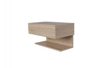 яяяяяяТумба подвесная ЭДЕЛЬВЕЙС 600х340х336 СОНОМА*1