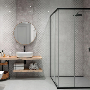 Плитка 60х25 см настенная 1.2 м² Global Tile Pulsar, серый, градиент