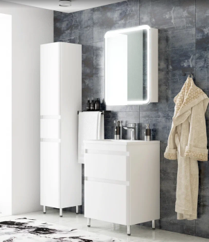 Тумба /Corozo/ "Алабама 60" Z2 белая (выписывать раковину ИЯ991 - Перло 60, КА228 - Адель 60) *1/6