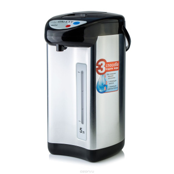 Термопот 5,0л 900Вт GALAXY GL 0607 3 способа подачи воды, нерж. сталь *1/6