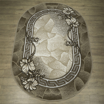 Ковер "Лайла де Люкс" (15805_10822) Овал 0,6х1,0