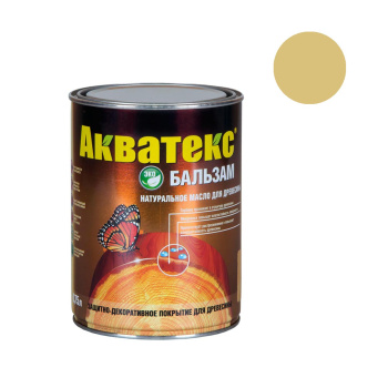 Акватекс-бальзам (натуральное масло д/древесины) дуб 0,75 л *1/6/576 Акватекс-бальзам (натуральное масло д/древесины) дуб 0,75 л *1/6/576