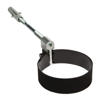 Хомут трубы 80х140 мм ТехноНиколь, темно-коричневый