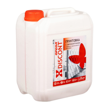 Грунтовка антисептическая глубокого проникновения Ореол Дисконт, 5 кг