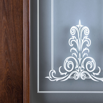 Дверное полотно остекленное Двери Гуд ДЕКА, 2000х80037 мм, дуб темный