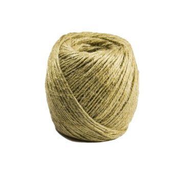 Шпагат джутовый 100м 2-х ниточный лин.плотн. 11200Текс (Екатеринбург) *1/80