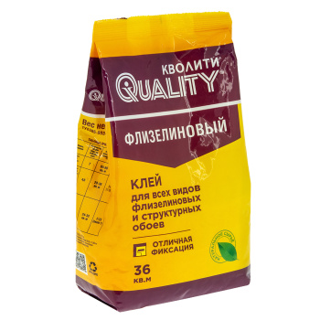 Клей для обоев Quality, флизелиновый, 36 м², 200 г