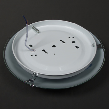 Светильник светодиодный стекло FX3059/12'' LED 12Вт (h=90, диам 300 ) 8кв.м. *1