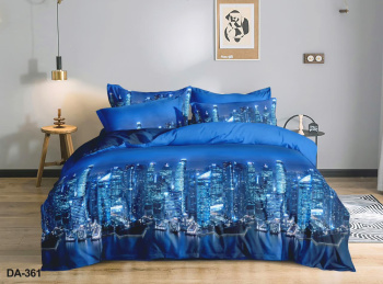 Постельное белье 2сп бамбук Орхидея DA-361, наволочки 70*70см - 2шт *1