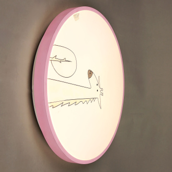 Светильник светодиодный акриловый 400мм 48W 6016Y/24W*2 3 реж., пульт *1/10