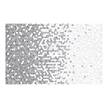 Плитка 40х25 см настенная 1.4 м² Шахтинская плитка Лейла, бело-серый